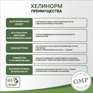 Хелинорм капсулы 324 мг №28