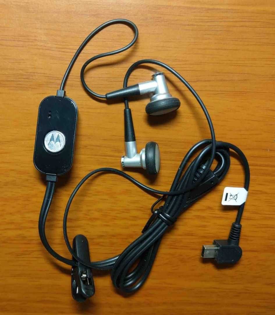 Casti audio Motorola SYN1301B Hands Free Portable Original V3 L6 L7