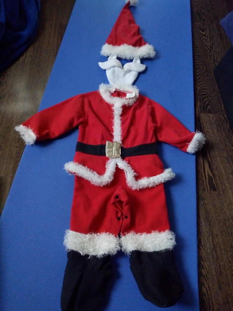 костюм на дядо Коледа 76-92см.,екипче на FCB 68-74см.,Хелоуин-98-104см