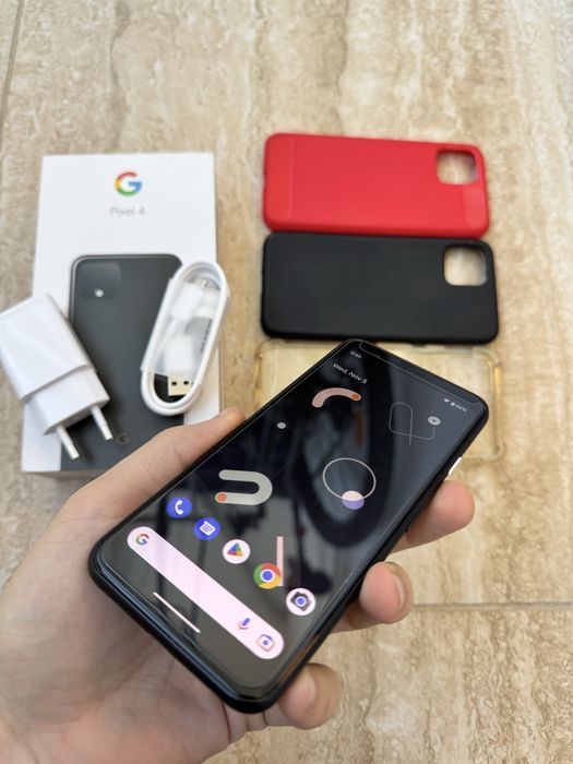 Google pixel 4 functional + incarcator + huse