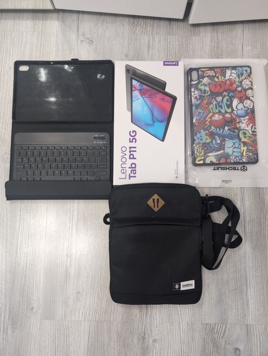 Tableta Lenovo Tab P11 5G + Voice Call, 128GB, 6GB RAM, ecran 11", 5G