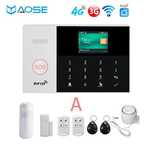 Сигнализация Охранная  Tuya с Wi-Fi, GSM, TFT-экраном и сенсорной