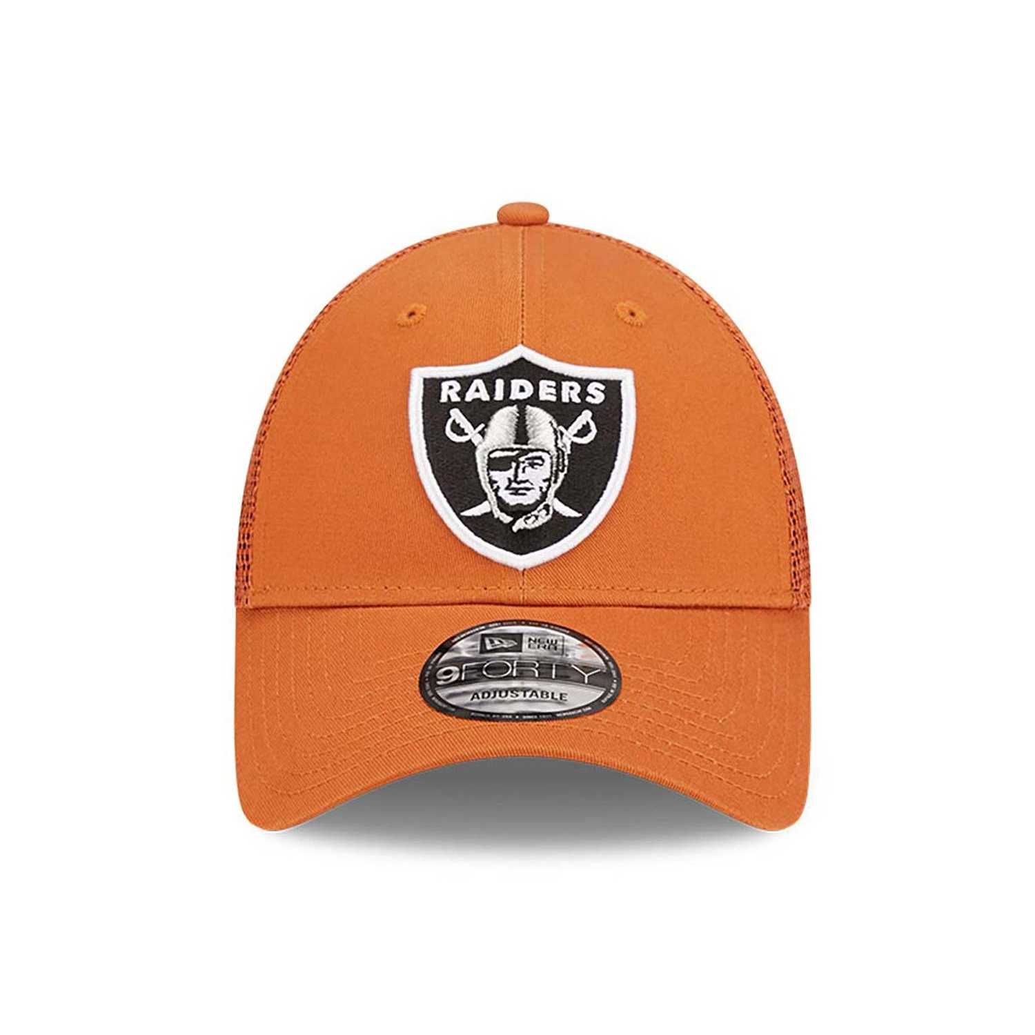 Sapca New Era a-frame trucker las vegas raiders portocaliu