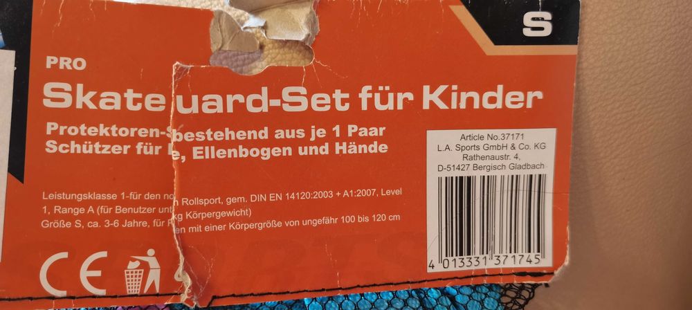 Apărători. Protecție set pt coate, genunchi și palme