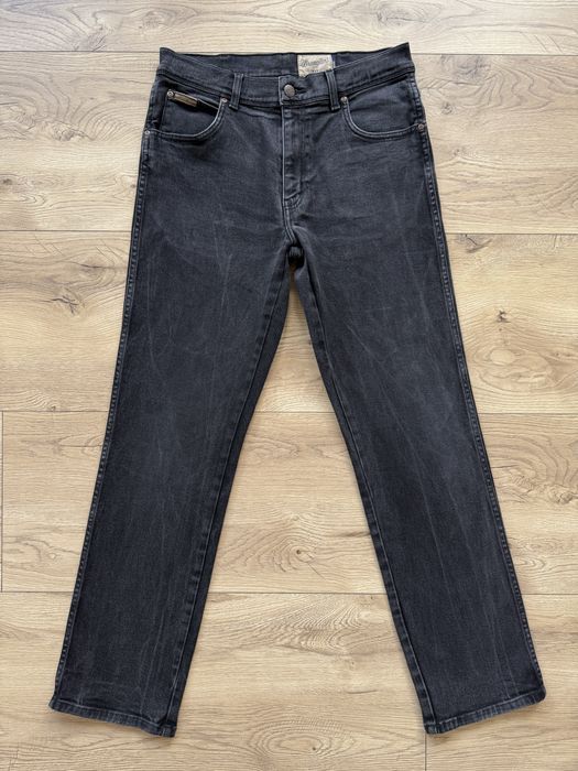 Blugi WRANGLER Texas Negru Barbati | Marime 32 x 32 (Talie 81 cm)