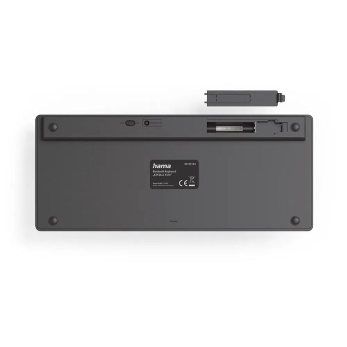 Tastatura Bluetooth HAMA KEY4ALL X510, Layout US, negru Sigilat Nou