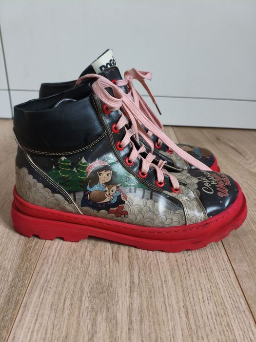 Ghete Dogo din piele vegana, 38