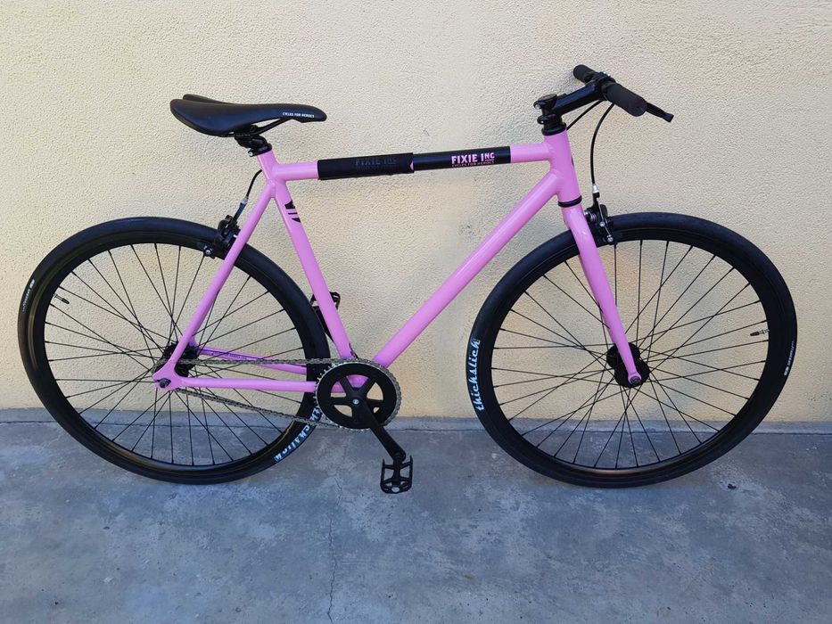 Bicicleta Fixie, aluminiu, roti pe 28"