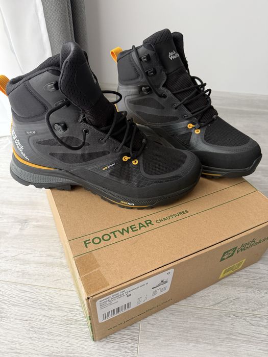 Ghete Jack Wolfskin noi, impermeabile, negru, marime 43