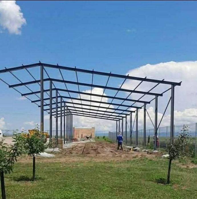 Vand hale incepand de la 25 euro mp pana la 55euro mp de structură met