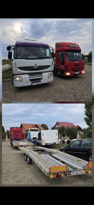 Tractări auto și utilaje în toată țara