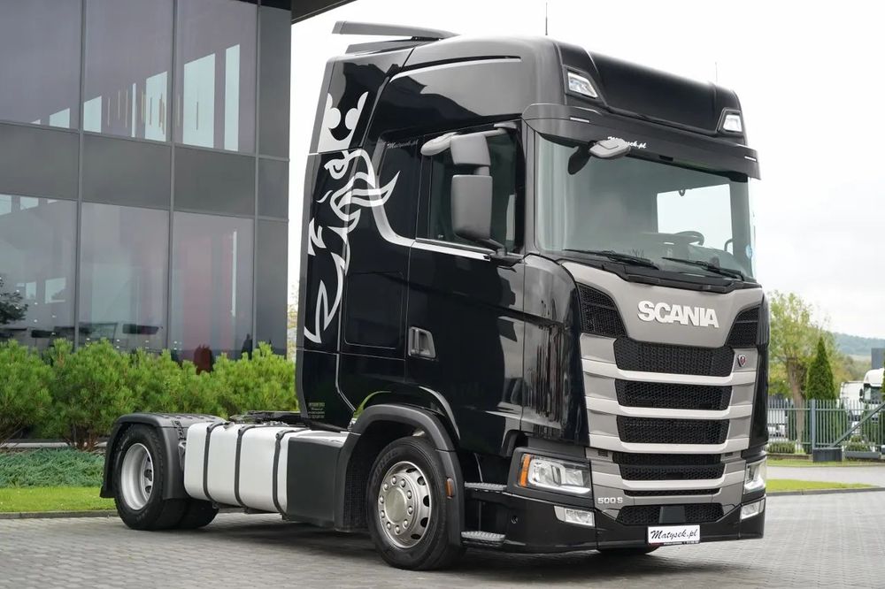 Scania S 500 / MEGA / RETARDER / PLATĂ JOSĂ / I-PARK COOL / CONTRACT DE REPARAȚIE POST-SERVICE