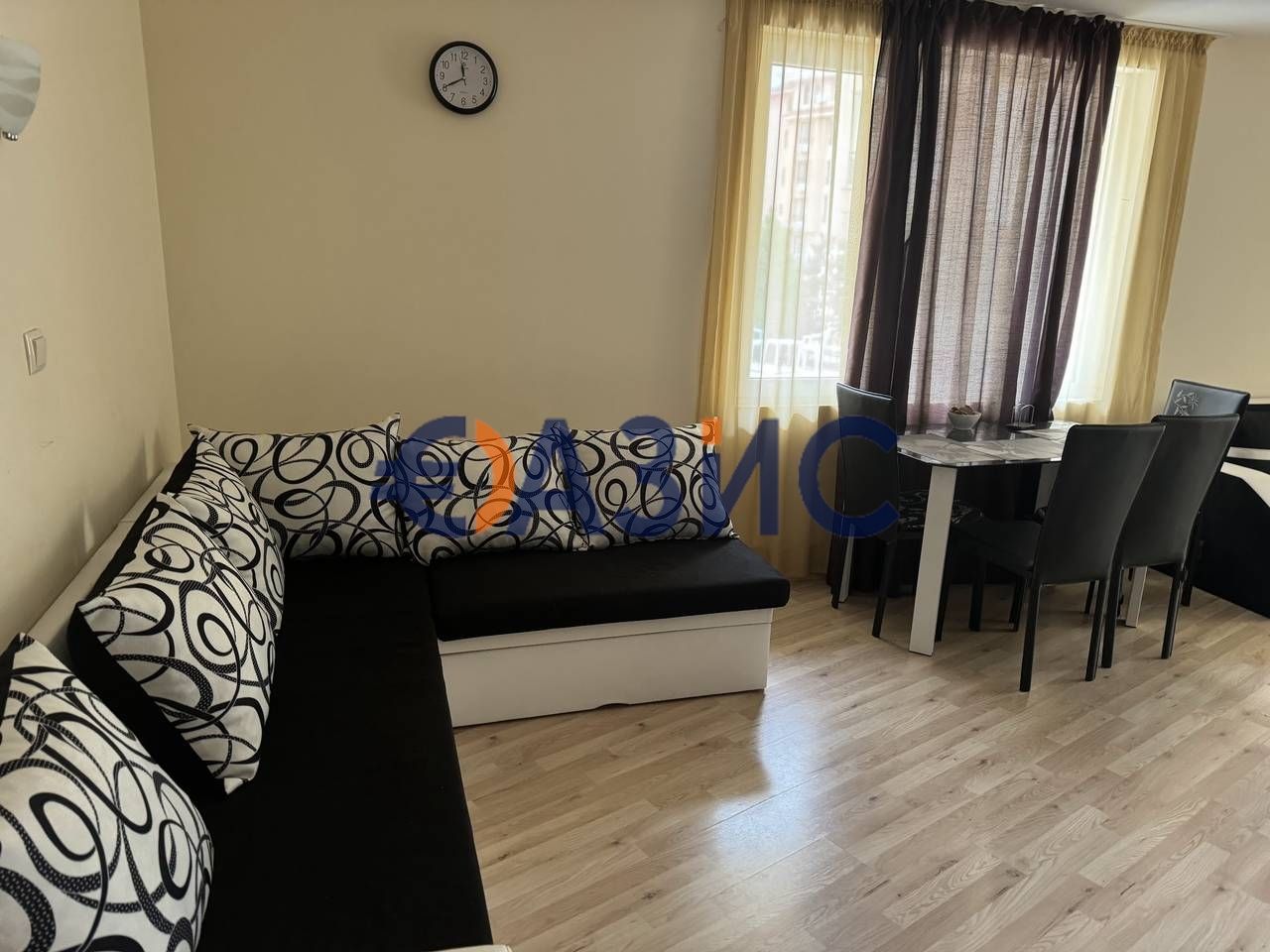 Продава се Едностаен апартамент в к.к. Слънчев бряг - 39 кв.м за 1000 €/кв.м - Снимка #4