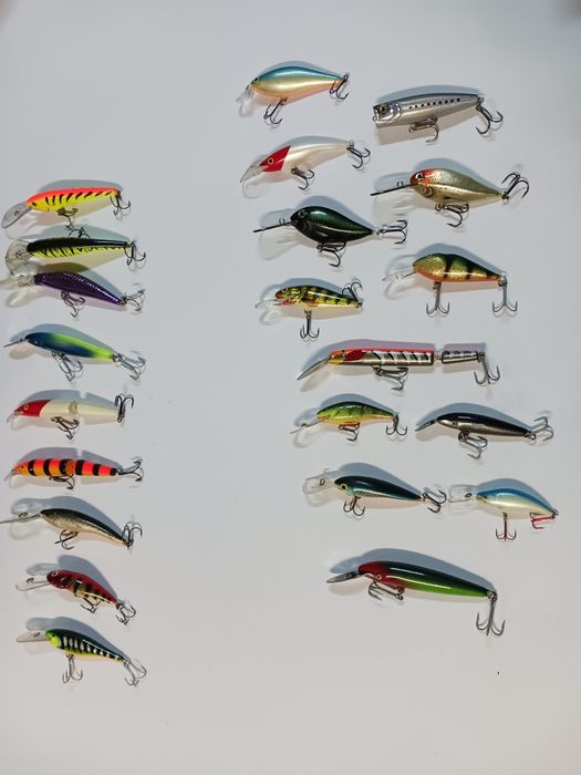 Воблери зимни блесни и мормишки.