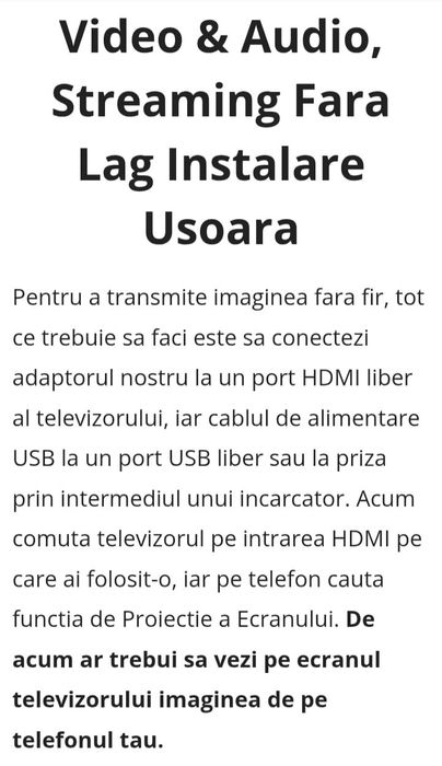 Chromecast-pentru a face TV ul Smart