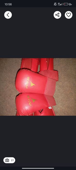 Karate uchun Futa+ Perchatkalar yangi holatda