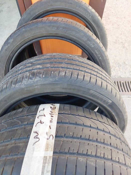 Гуми Pirelli задни 275 35  20. Предни 245 40 20.Спорт пакет