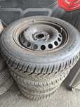 jante tabla VW 5*112 r 15 echipate anvelope iarna noi 195 65 115