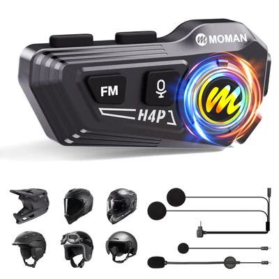 Căști Bluetooth Moman RS-H4P cu microfon pentru cască