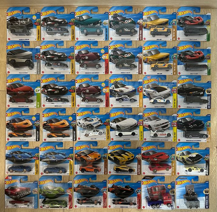 Hot Wheels: Porsche Audi BMW, Bugatti, Lamborghini Tesla Treasure Hunt