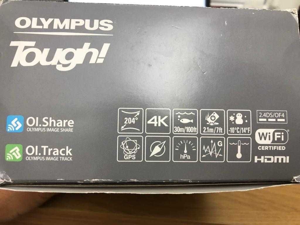 Camera video Olimpus TG Tracker Tough verde