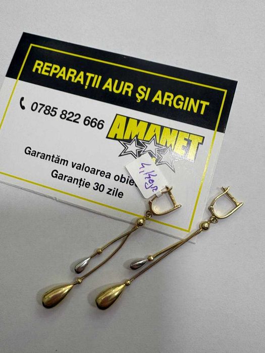 Cercei aur 4.14gr (ctg)