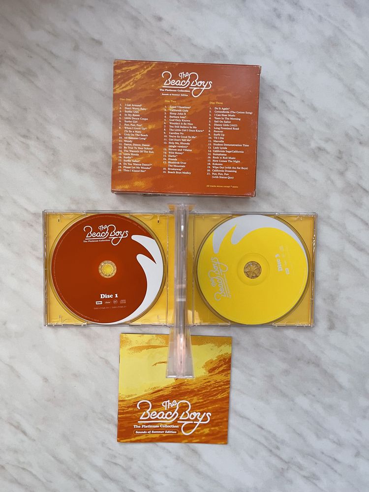Pachet cd-uri originale Rat Pack & The Beach Boys 100 lei