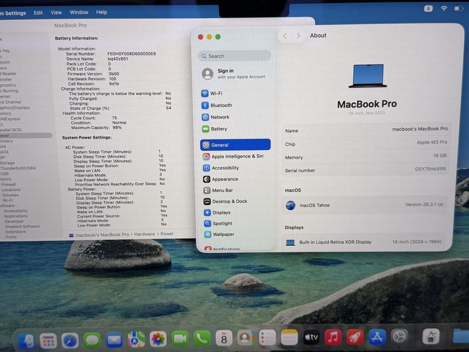 MacBook Pro 14' M3 Pro 18GB 512GB Гаранция Space Black — миниатюра 1