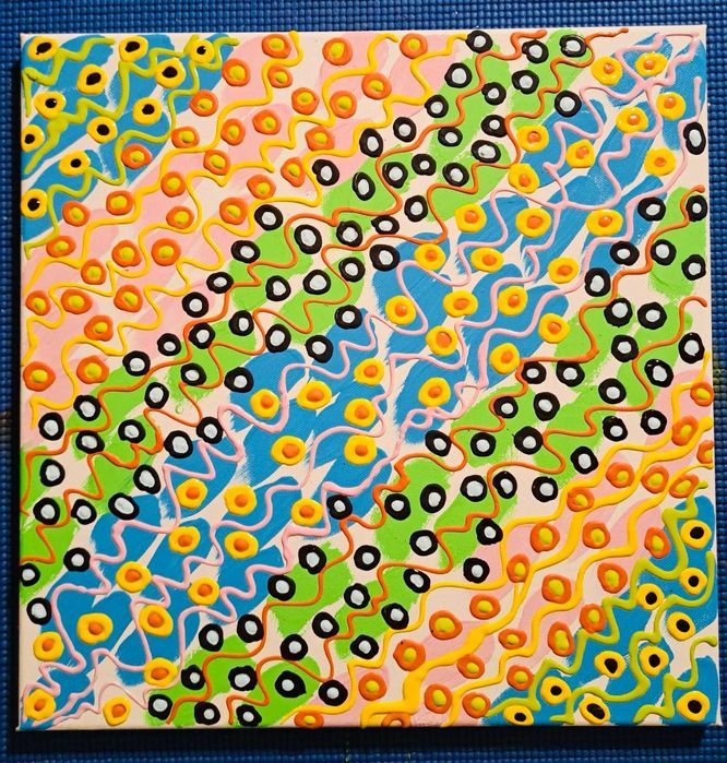 Picturi colorate unicat