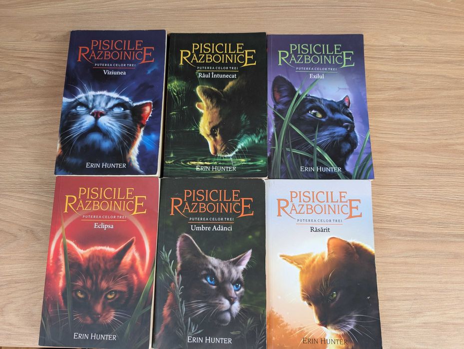 Vând cărți Pisicile Războinice