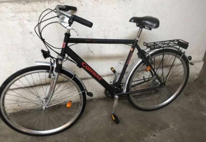 Bicicleta bărbătească CONWAY pe 28 cadru aluminiu echipata ful Shimano