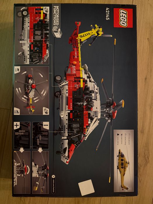 Vand LEGO Technic. Elicopter Airbus H175 42145, 2001 piese NOU