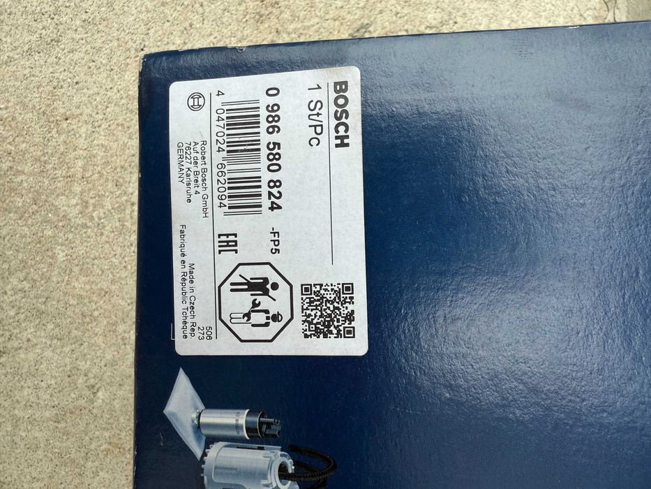 Pompa combustibil BOSCH 0 986 580 824 FP5 VW POLO AUDI SKODA SEAT
