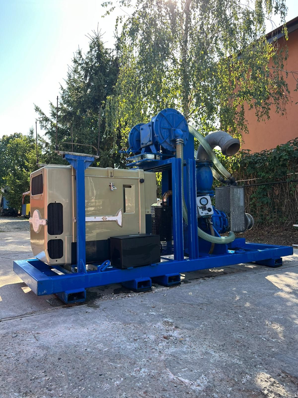 Motopompa irigati apa diesel 1000 m/ h 6 cil. pompe electrice