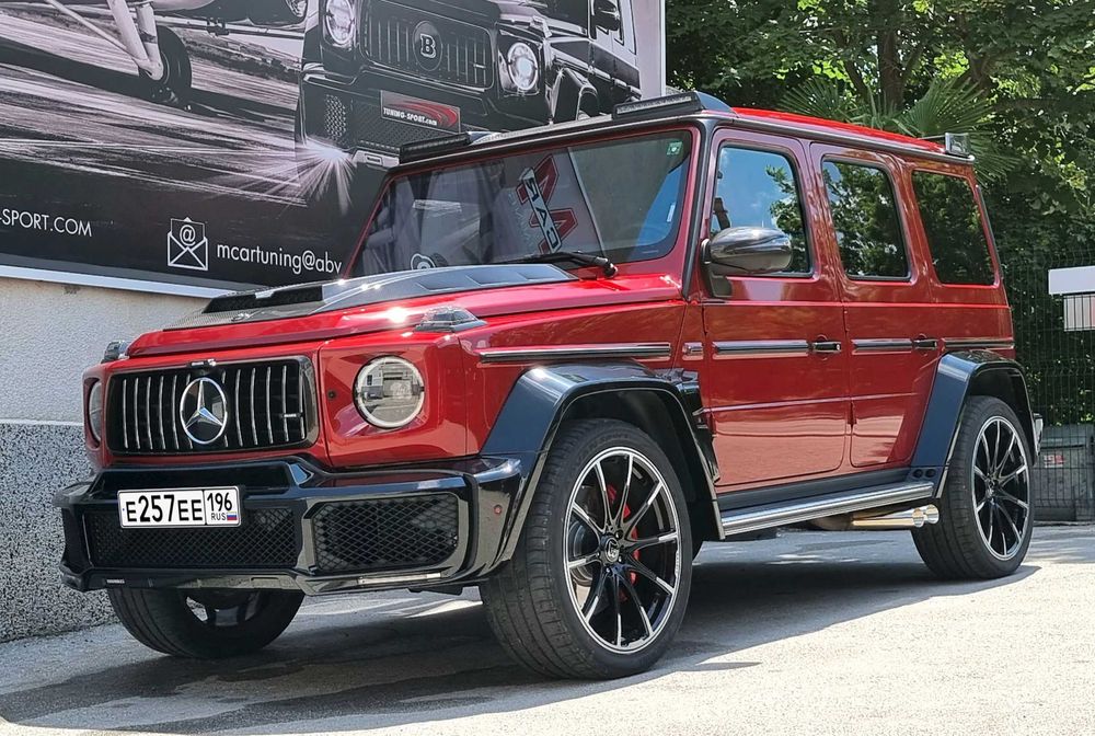 Карбон капак за Mercedes G350 G400 G500 G63 AMG