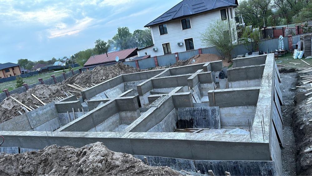 Заливка Фундамент Шымкент
