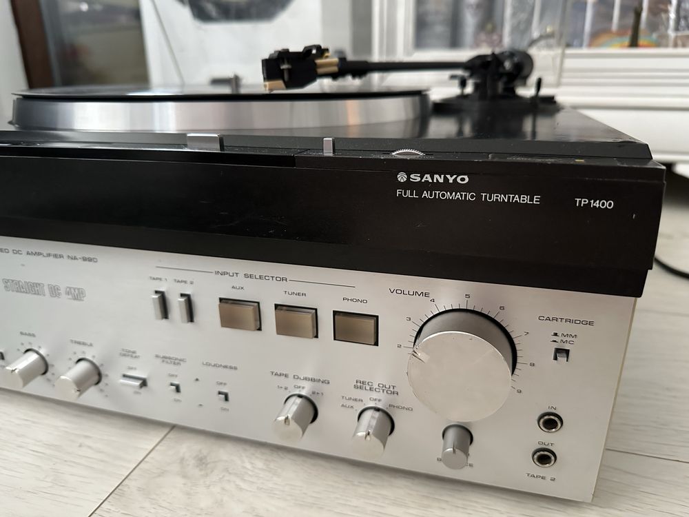 Pickup turntable Sanyo TP1400 complet automat