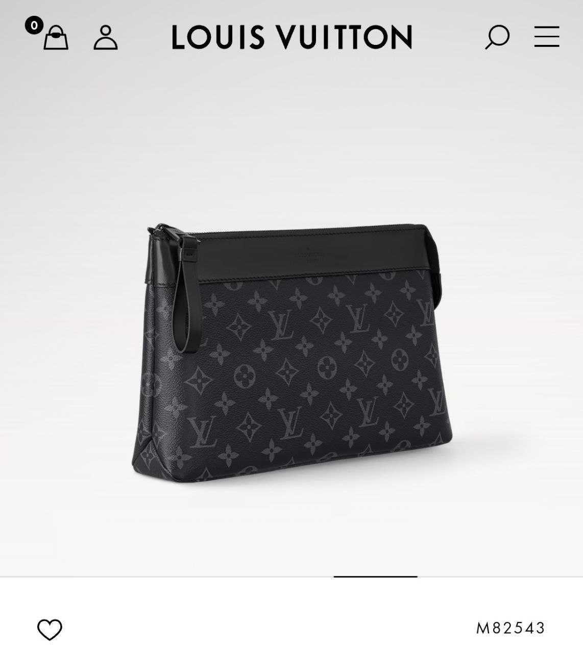 Клъч Чанта LV Louis Vuitton с NFC чип