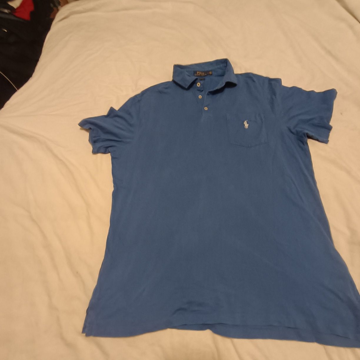 Tricou polo subțire de bumbac original L