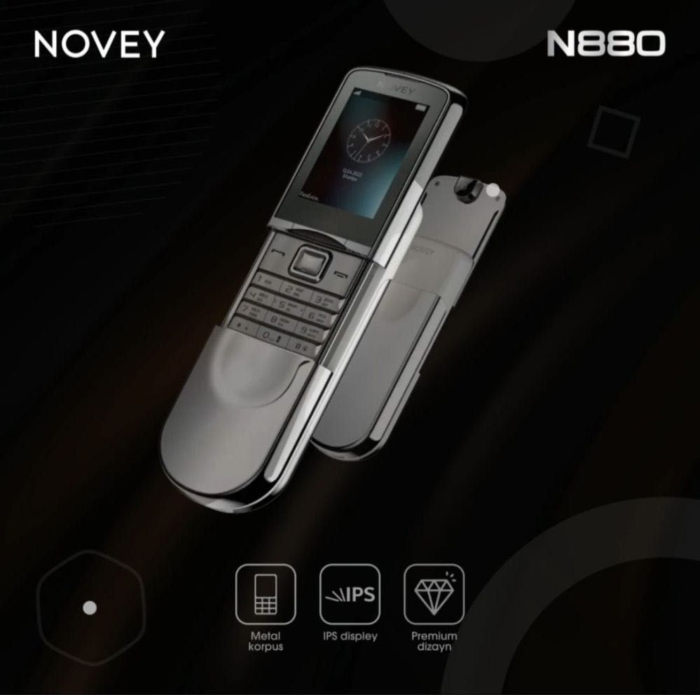 Novey N880 (Yangi+Aksiya) Нокиа New-2024!