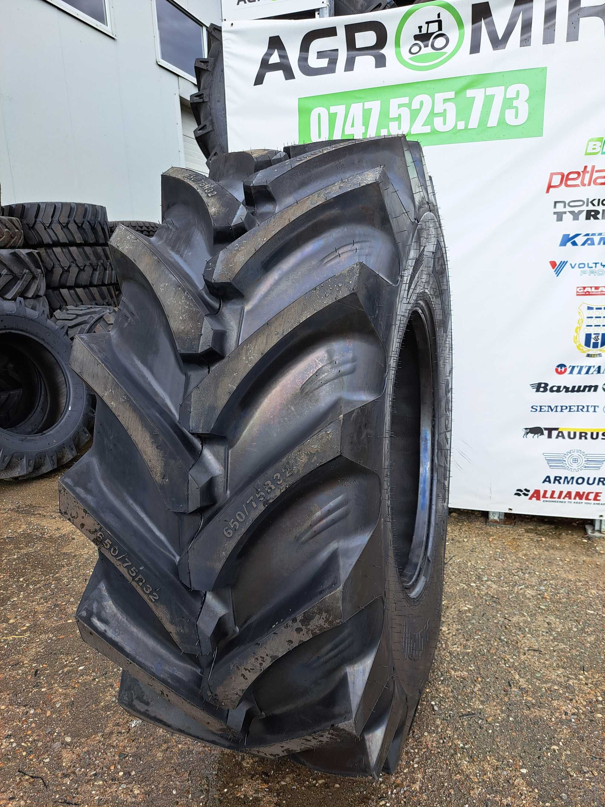 Anvelope agricole noi 650/75R32 OZKA cauciucuri radiale COMBINA