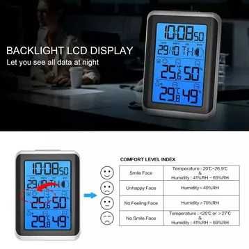 Statie meteo interior si exterior wireless