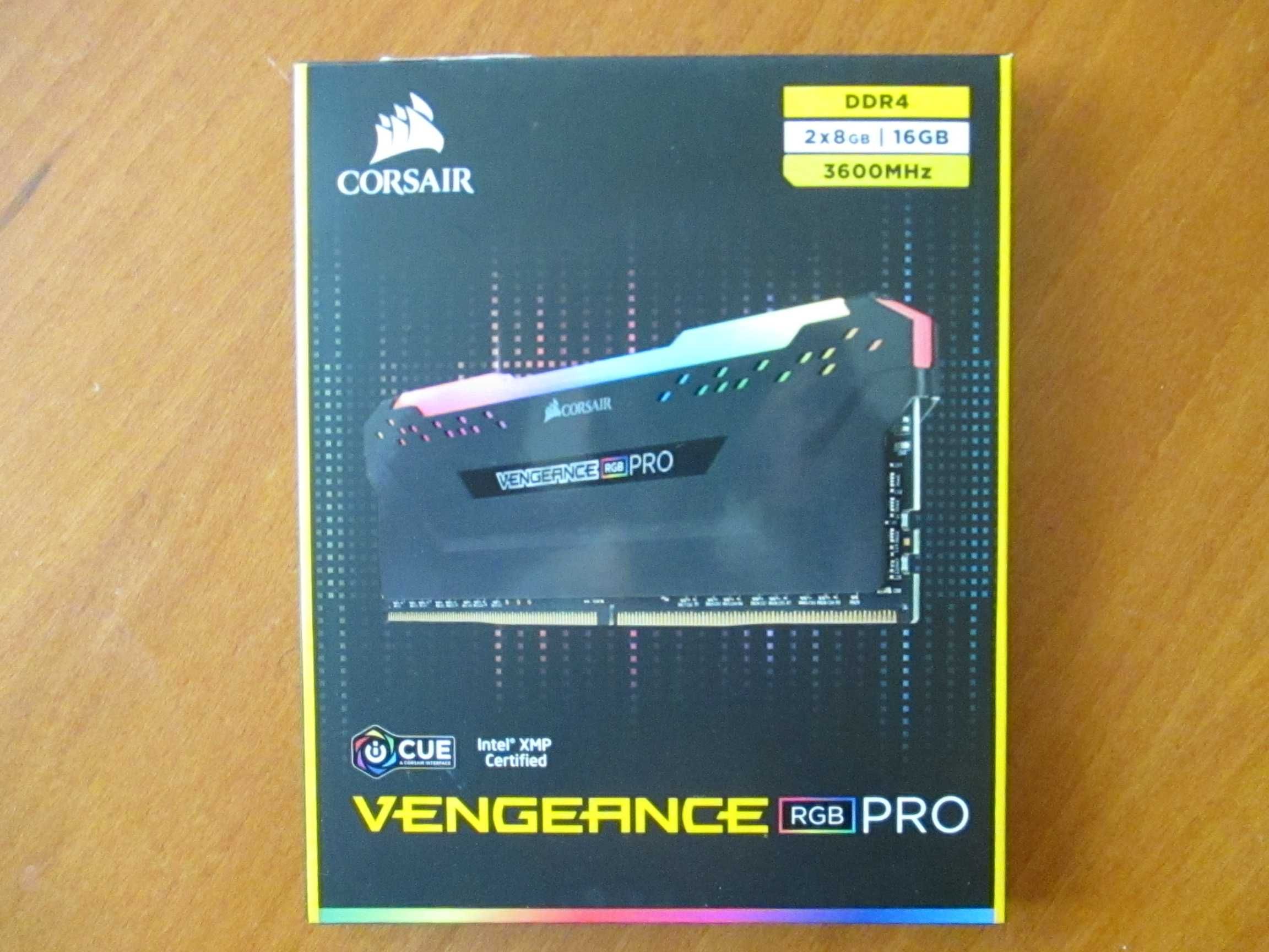 Памет Corsair VENGEANCE RGB PRO 16GB (2x8 GB) DDR4 3600 MHz CL16