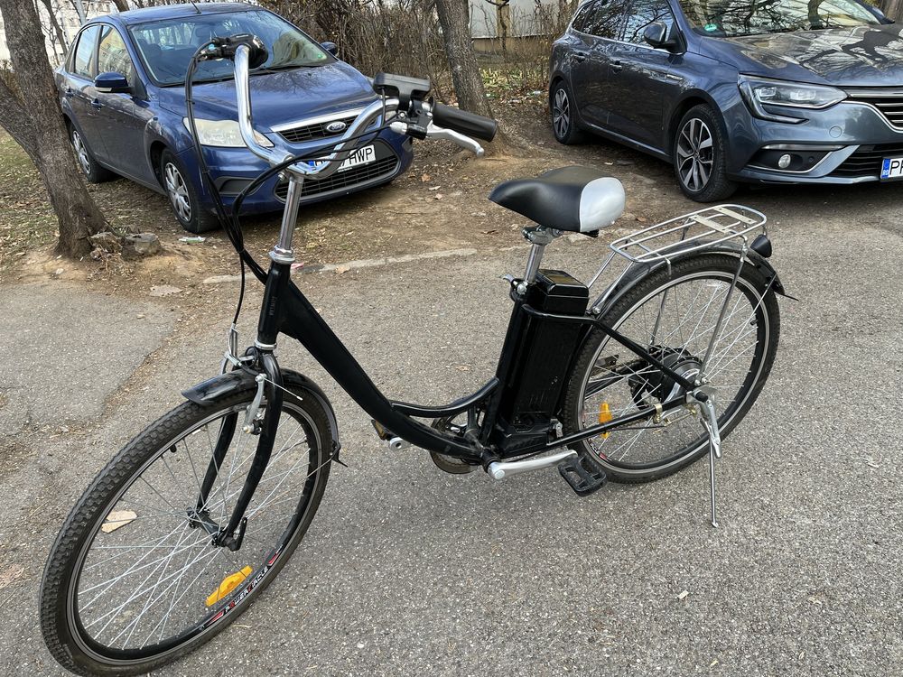 Bicicleta Electrica 3 Grade Asistenta Baterie NOUA Li-Ion 24V 15Ah