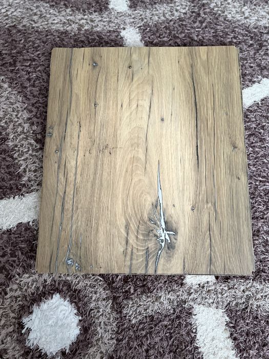 Blat rotund lemn + Blat dreptunghiular lemn