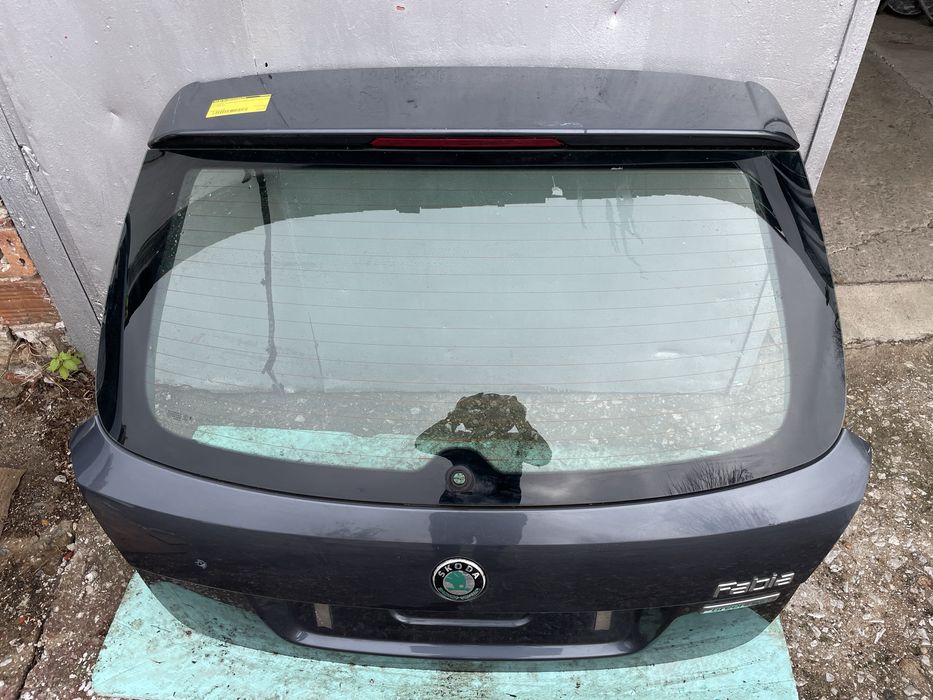 Заден капак багажник за Skoda Fabia Шкода Фабиа 2007-2014г