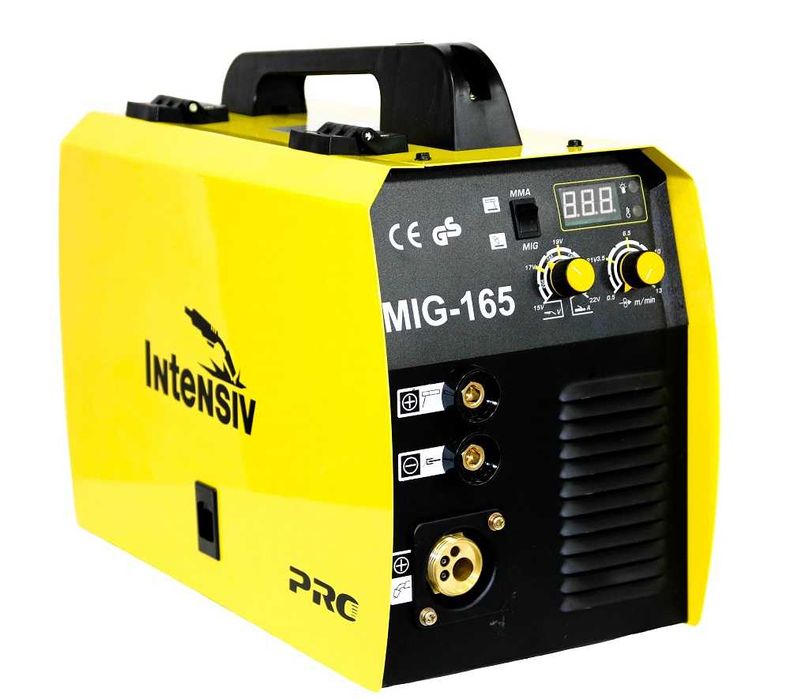 Aparat sudura cu sarma MIG 165 + butelie 8L plina argon CO2 + reductor