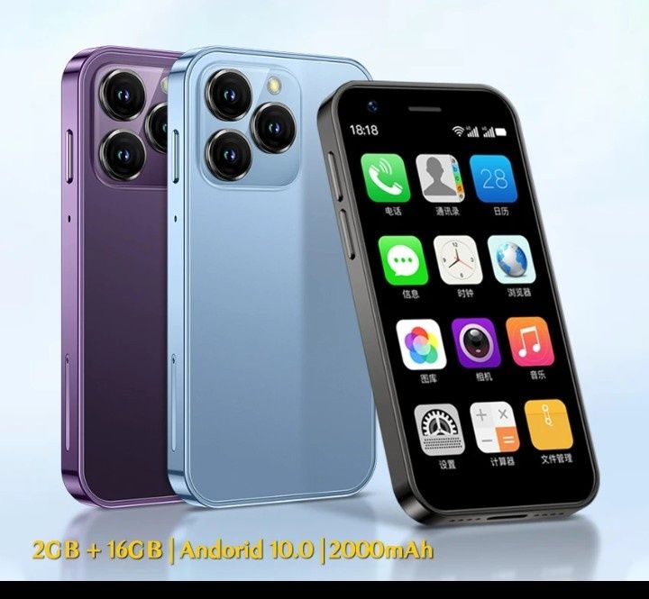 Telefon smartphone mini android 10.0 3G dual sim,nou sigilat