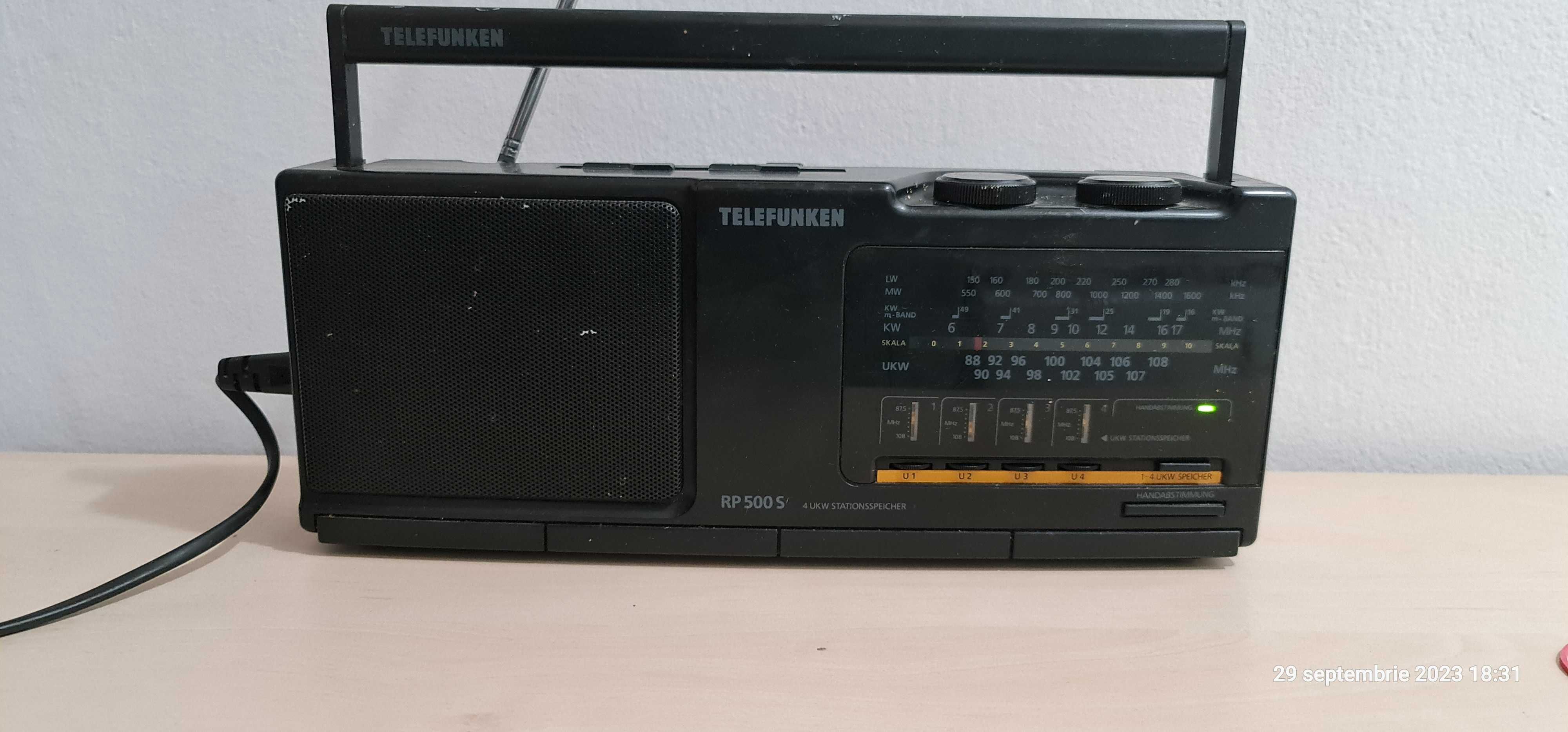 Radio TELEFUNKEN (4 benzi)