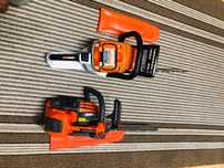Motofierastrau sthil cu acumulator msa 300 c si husqvarna t540